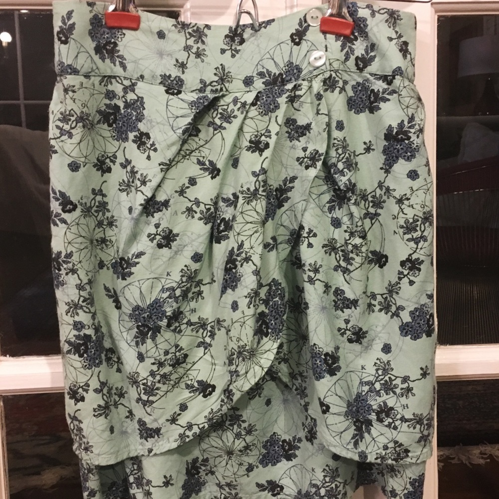 Kimchi Blue UO Tulip Floral Skirt